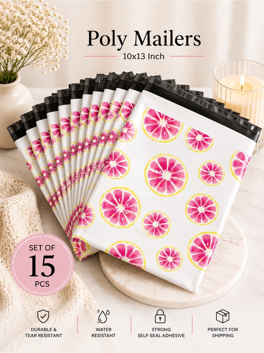 (15!) Poly Mailers – Buyers Choice! 10x13 - Picture 6 of 7